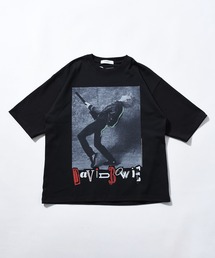 Johnbull（ジョンブル）の「アーティストTシャツ（David Bowie ／ TIME WILL CRAWL）（Tシャツ/カットソー）」