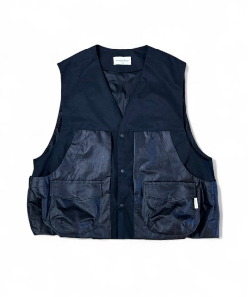 masterkey(マスターキー)の「mcg3745-COMFORT -VEST ハンティングベスト(MK26S-V-01)(ベスト・メンズ・ブラック/ホワイト/パープル・2/1)」の10枚目の写真