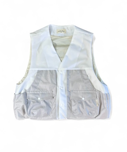 masterkey(マスターキー)の「mcg3745-COMFORT -VEST ハンティングベスト(MK26S-V-01)(ベスト・メンズ・ブラック/ホワイト/パープル・2/1)」の13枚目の写真