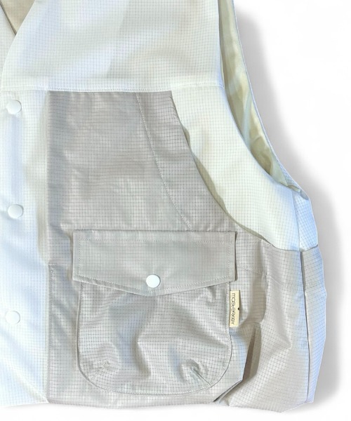 masterkey(マスターキー)の「mcg3745-COMFORT -VEST ハンティングベスト(MK26S-V-01)(ベスト・メンズ・ブラック/ホワイト/パープル・2/1)」の15枚目の写真