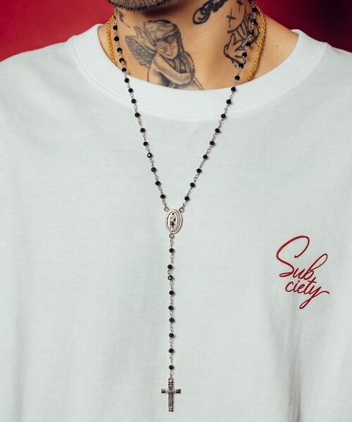 Subciety(サブサエティ)の「Rosary necklace(ネックレス・メンズ・シルバー/ゴールド・FREE)」の21枚目の写真
