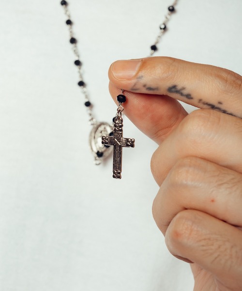 Subciety(サブサエティ)の「Rosary necklace(ネックレス・メンズ・シルバー/ゴールド・FREE)」の10枚目の写真