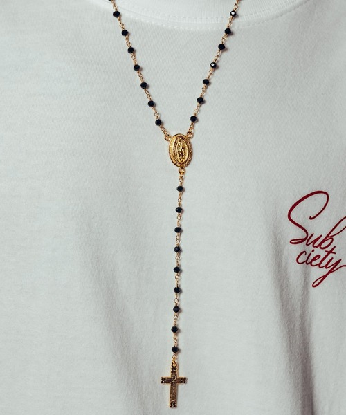 Subciety(サブサエティ)の「Rosary necklace(ネックレス・メンズ・シルバー/ゴールド・FREE)」の14枚目の写真