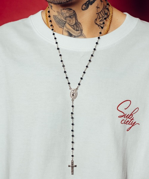 Subciety(サブサエティ)の「Rosary necklace(ネックレス・メンズ・シルバー/ゴールド・FREE)」の15枚目の写真