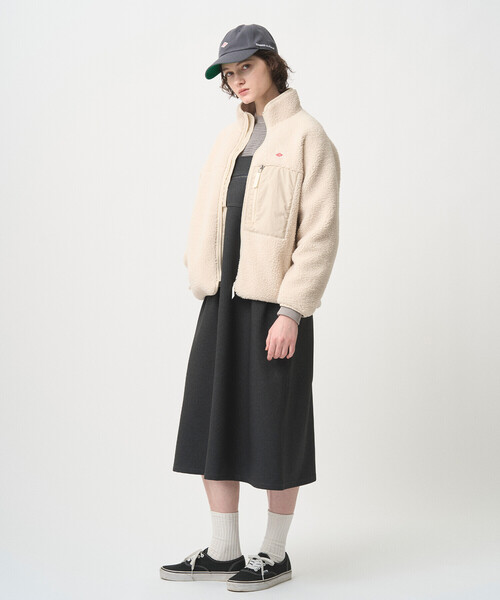 WOMEN'S INSULATION LIGHT BOA STAND COLLAR JACKET（ブルゾン