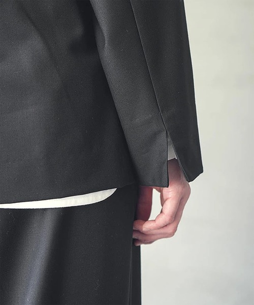 ソラモナラーム♡ウッディハウス　ノーカラージャケット ブラック　38 楽天市場】◇[SMLM-JK]SOLAMONAT LARME(ソラモナラーム) ノーカラー