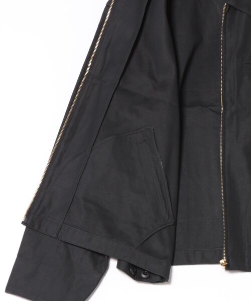 GUNG HO（ガンホー）の「GUNG HO/ ガンホー　BACK SATIN WORK JACKET（ブルゾン・メンズ・ベージュ/ブラック・MEDIUM/X-LARGE/LARGE）」の15枚目の写真