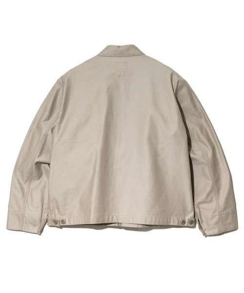 GUNG HO（ガンホー）の「GUNG HO/ ガンホー　BACK SATIN WORK JACKET（ブルゾン・メンズ・ベージュ/ブラック・MEDIUM/X-LARGE/LARGE）」の13枚目の写真