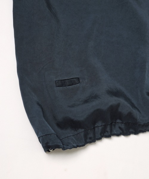 Dulcamara（ドゥルカマラ）の「ピグメントBioキュプラ ZipT（Tシャツ/カットソー・メンズ・ベージュ/ネイビー/チャコールグレー・0/1）」の10枚目の写真