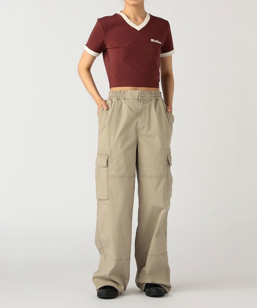 Dickies(ディッキーズ)の「カーゴパンツ(その他パンツ・レディース・ベージュ・26/27/28/29)」の1枚目の写真