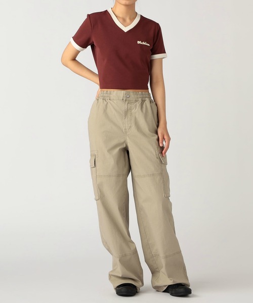 Dickies(ディッキーズ)の「カーゴパンツ(その他パンツ・レディース・ベージュ・26/27/28/29)」の2枚目の写真