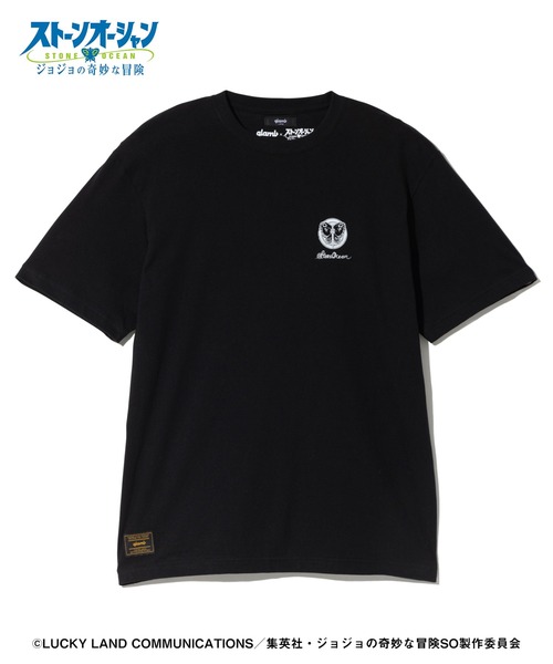 glamb(グラム)の「2 tone Jolyne T-shirts(Tシャツ/カットソー・メンズ・ホワイト/ブラック・S/M/L/XL)」の4枚目の写真