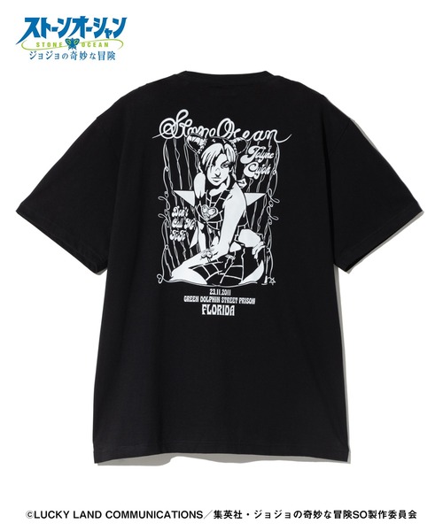 glamb(グラム)の「2 tone Jolyne T-shirts(Tシャツ/カットソー・メンズ・ホワイト/ブラック・S/M/L/XL)」の6枚目の写真