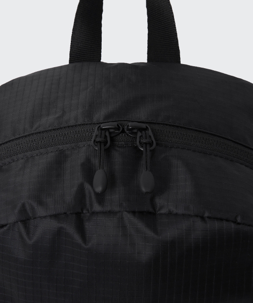 MUSINSA STANDARD（ムシンサスタンダード）の「リップストップパッカブルバックパック[ブラック]（バックパック/リュック・レディース・その他・FREE）」の4枚目の写真