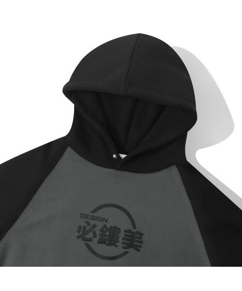 F.ILLUMINATE(フィルミネイト)の「オーバーサイズシノグラフラグランフードパーカー-ブラック(パーカー・レディース・その他・X-LARGE/SMALL/MEDIUM/LARGE)」の3枚目の写真
