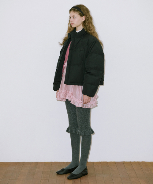 SINOON(シヌーン)の「Puffer Jacket (Black)(ダウンジャケット/コート・レディース・ブラック・FREE)」の3枚目の写真