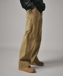 Verdnt（バーダント）の「Garment-dyed Carpenter Wide Cotton Pants [Timber]（その他パンツ）」