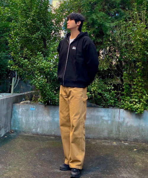 Verdnt（バーダント）の「ガーメントダイ カーペンター ワイドコットンパンツ [ティンバー]（その他パンツ・レディース・その他・SMALL/MEDIUM/LARGE）」の13枚目の写真