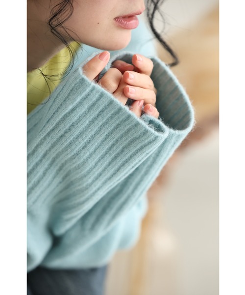 cawaii（カワイイ）の「(NEW)触ればやみつき ふわもちカーディガン（カーディガン/ボレロ・レディース・ブラウン/ブラック/ライトブルー・FREE）」の9枚目の写真