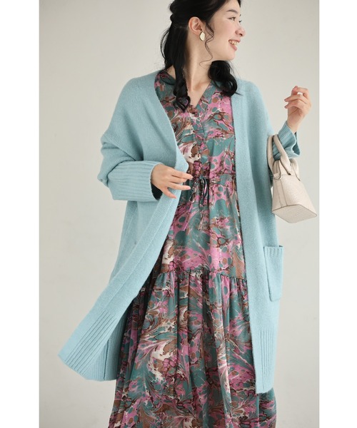 cawaii（カワイイ）の「(NEW)触ればやみつき ふわもちカーディガン（カーディガン/ボレロ・レディース・ブラウン/ブラック/ライトブルー・FREE）」の11枚目の写真