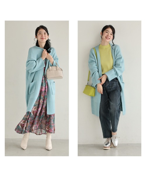 cawaii（カワイイ）の「(NEW)触ればやみつき ふわもちカーディガン（カーディガン/ボレロ・レディース・ブラウン/ブラック/ライトブルー・FREE）」の12枚目の写真