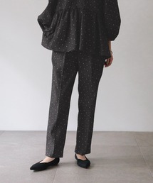 LOWRYS FARM | ｄａｙｍｅジャガードテーパードパンツ 628650(その他パンツ)