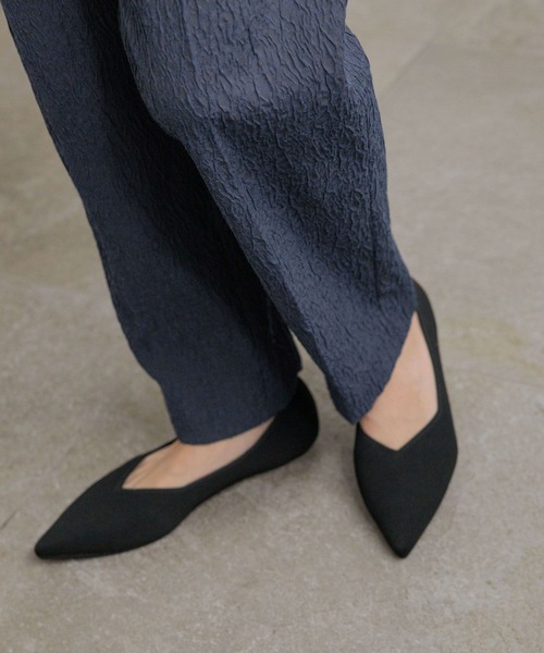 LOWRYS FARM(ローリーズファーム)の「daymeジャガードテーパードパンツ 628650(その他パンツ・レディース・ブラック/ネイビー・MEDIUM/LARGE)」の14枚目の写真