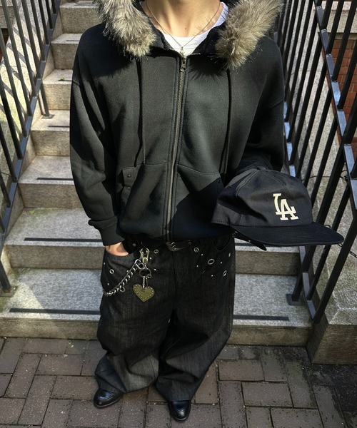 2WAY FAKE FUR HOOD ZIP PARKA／2WAYフェイクファーフードジップ