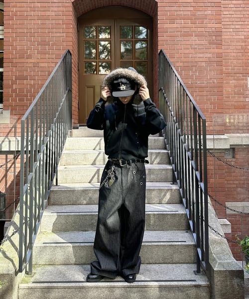 kutir（クティール）の「2WAY FAKE FUR HOOD ZIP PARKA／2WAYフェイク