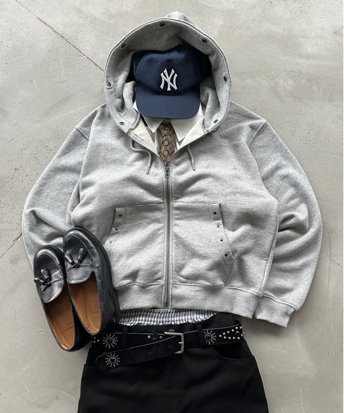 2WAY FAKE FUR HOOD ZIP PARKA／2WAYフェイクファーフードジップ