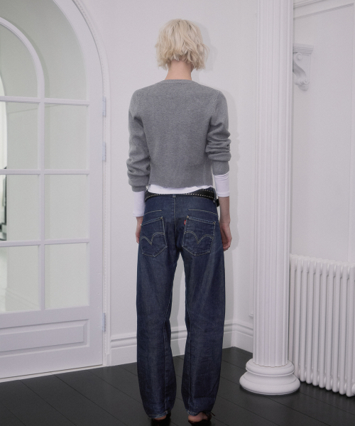 ROSEFRANTZ（ロゼフランツ）の「Soft Nut Button Cardigan [Gray]（カーディガン/ボレロ・レディース・アッシュグレー・OS）」の4枚目の写真