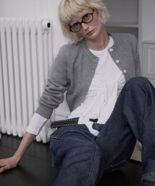 ROSEFRANTZ（ロゼフランツ）の「Soft Nut Button Cardigan [Gray]（カーディガン/ボレロ・レディース・アッシュグレー・OS）」の10枚目の写真