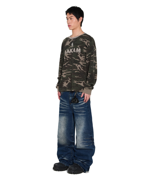 AAKAM(アーカム)の「Waffle Camouflage Long Sleeve (Khaki)(Tシャツ/カットソー・レディース・その他・1/2)」の10枚目の写真
