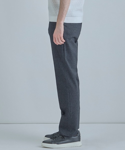MEN'S BIGI（メンズビギ）の「【ACTIVE TAILOR/アクティブテイラー】ハイゲージツイル ジャージパンツ＜防シワ性＞＜ストレッチ＞（スラックス・メンズ・ブラック/ネイビー・01/02/03/04）」の3枚目の写真