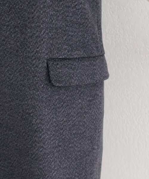 natural couture（ナチュラルクチュール）の「【WEB限定】杢調フェイクウールミニジャンスカ（ワンピース・レディース・ブラウン/グレー/チャコールグレー・FREE）」の19枚目の写真