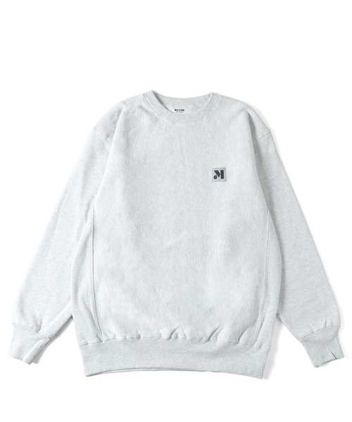 MFC STORE（エムエフシーストア）の「MFC STORE “M” GEOMETRY CREWNECK（スウェット・メンズ・ブラック/アッシュ/グレー系/ネイビー/ブルー系・S/M/L/XL）」の3枚目の写真