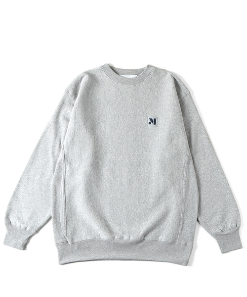 MFC STORE（エムエフシーストア）の「MFC STORE “M” GEOMETRY CREWNECK（スウェット・メンズ・ブラック/アッシュ/グレー系/ネイビー/ブルー系・S/M/L/XL）」の16枚目の写真