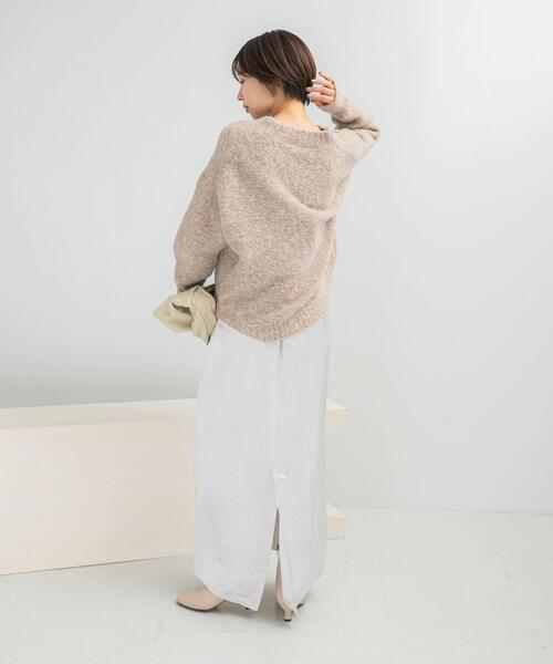 セール】アセテートサテンストレートスカート（スカート）｜URBAN