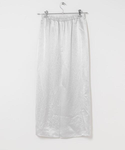 セール】アセテートサテンストレートスカート（スカート）｜URBAN