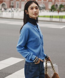 23区｜ニジュウサンクのカーディガン/ボレロ（ブルー・ネイビー/青色系