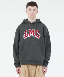 STAR ARCH APPLIQUE HOODIE charcoal