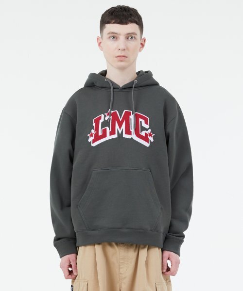 LMCの「STAR ARCH APPLIQUE HOODIE charcoal(パーカー・レディース・その他・LARGE/X-LARGE/SMALL/MEDIUM)」の3枚目の写真