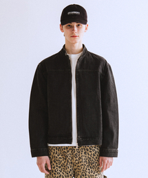 QT8 GARMENTS（キューティーエイトガーメント）の「RG Denim Moto Jacket (Black)（デニムジャケット）」