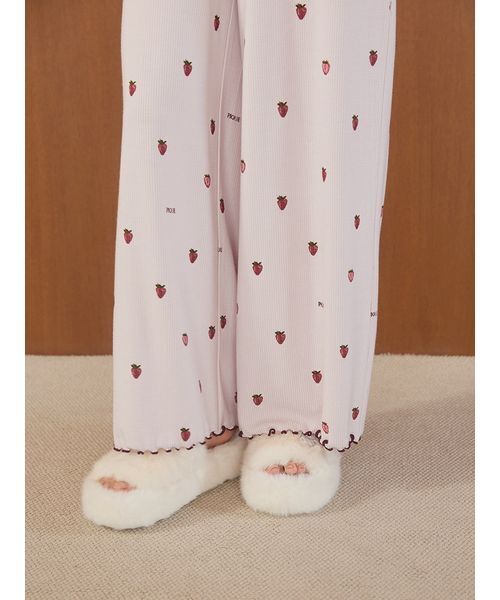 gelato pique ジェラートピケ 長袖長ズボンパジャマ　いちご PWNP255112_c_066_M.jpg