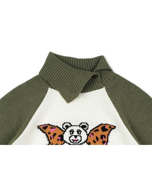 youthbath(ユースバース)の「WING BEAR KNIT WARMER SET_CREAM(ニット/セーター・レディース・その他・SMALL/MEDIUM)」の2枚目の写真