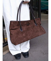 DENU（デヌ）の「VENTO Bag [Suede Brown]（ショルダーバッグ）」