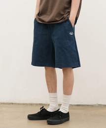 CAMEL WORK（キャメルワーク）の「ロゴデニムハーフパンツ(ブルー)（その他パンツ）」