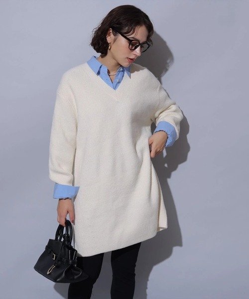 レースキャミワンピース×ニットワンピースSET（ワンピース