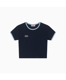 MNS Span Crop T Shirt_Navy