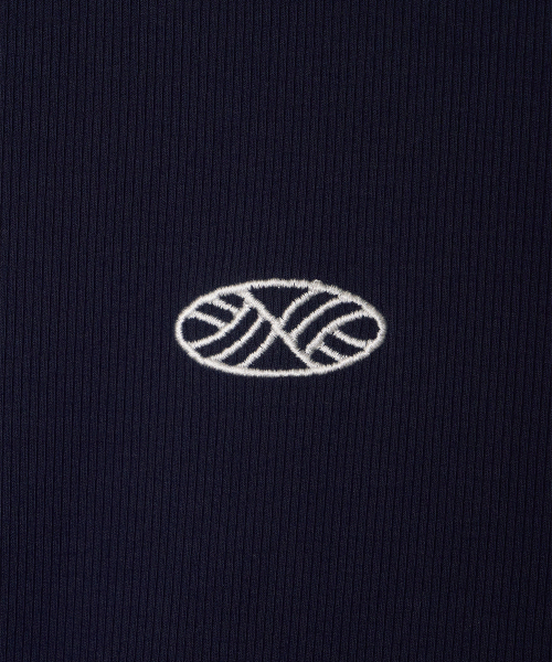 MENASOO(ミナス)の「MNS Span Crop T Shirt_Navy(Tシャツ/カットソー・レディース・ネイビー・1/2)」の12枚目の写真